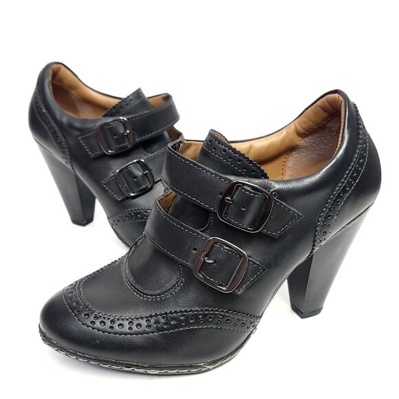 eürosoft by söfft Shoes - Eurosoft by Sofft Heeled Boot Size 8 Oxford Heel Leather Womens Shoe